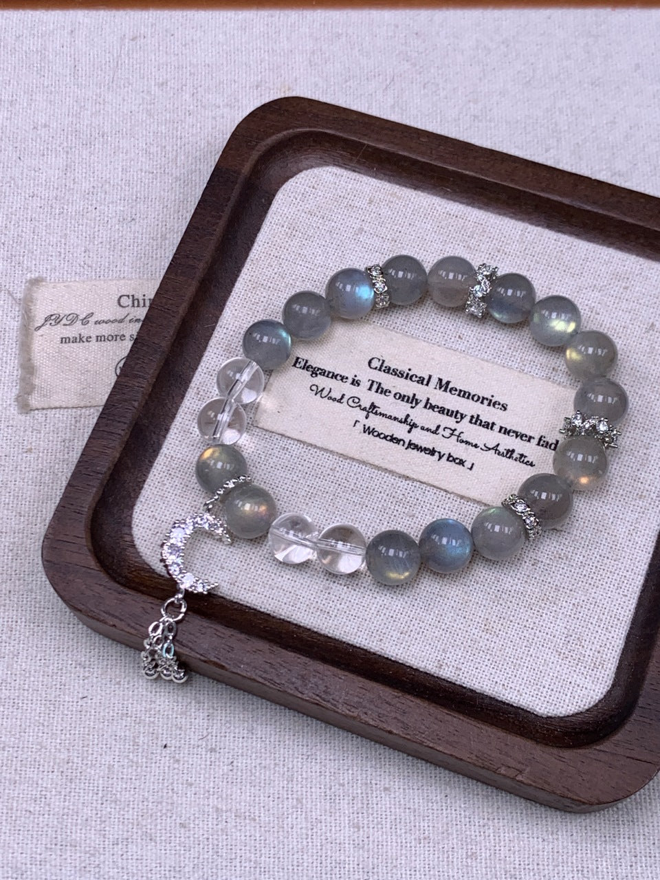 Lunar Glow Spirit Crystal Bracelet