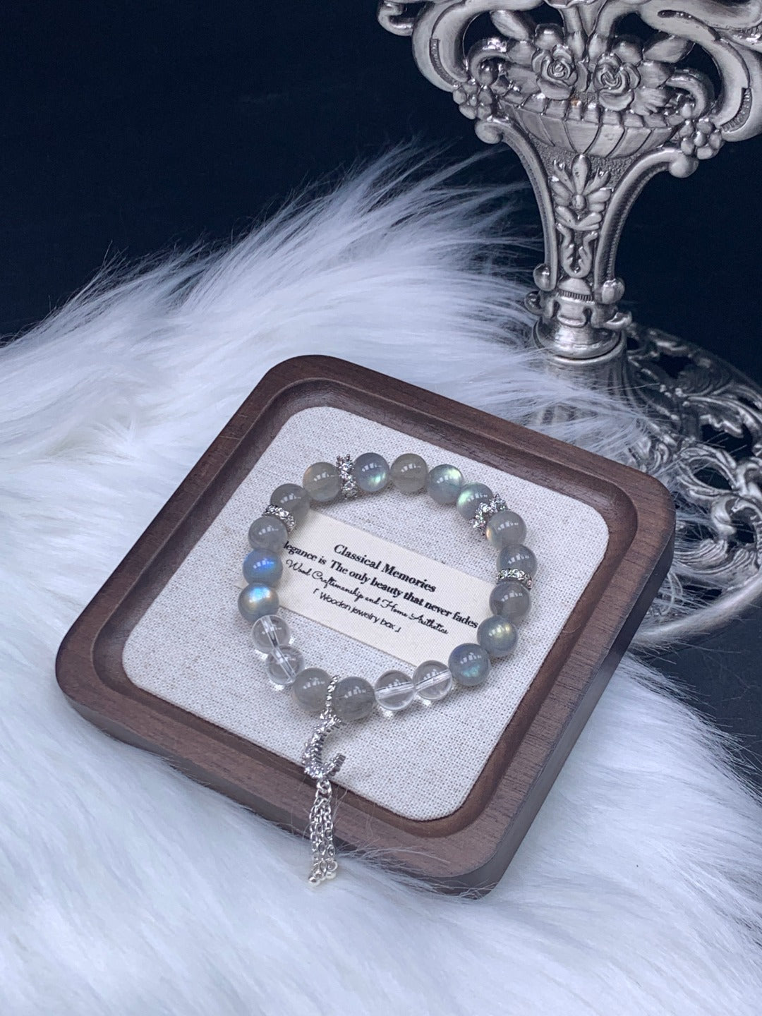 Lunar Glow Spirit Crystal Bracelet