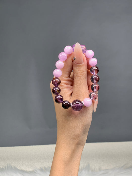 Purple Charm Spiritual Shine Bracelet