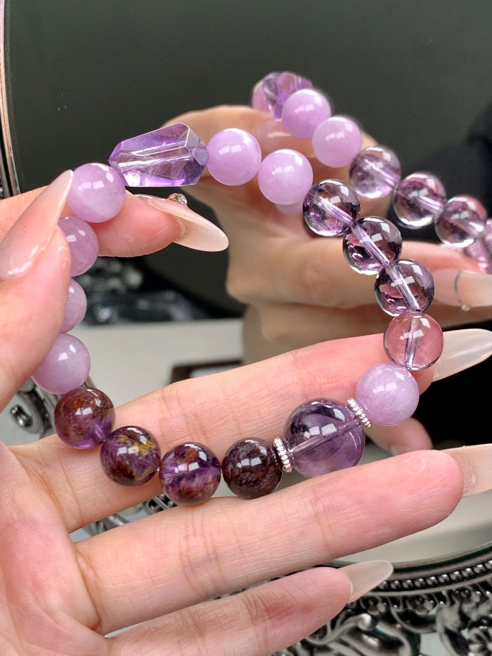 Purple Charm Spiritual Shine Bracelet