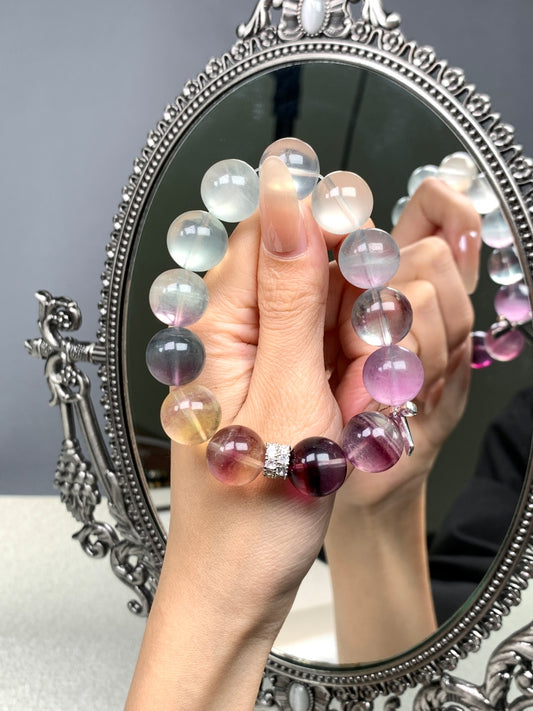 Dreamy Color Fluorite Bracelet