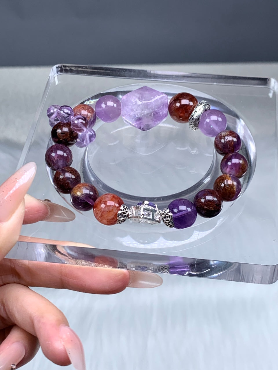 Purple Charm Spiritual Allure Bracelet