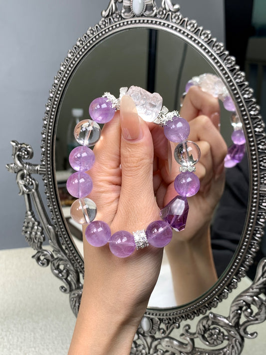 Lavender Fragrance Spiritual Purity Bracelet