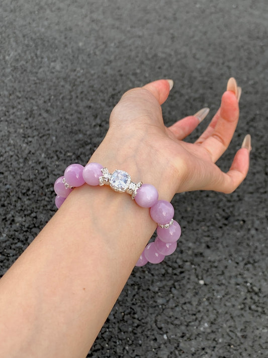 Spiritual kunzite bracelet