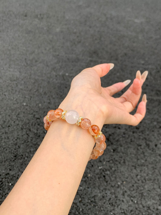 Red Gum White Ghost Bracelet