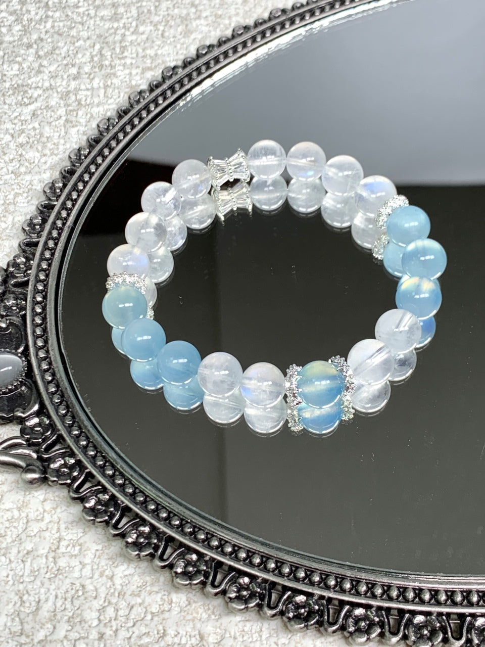 Sapphire moonlight bracelet