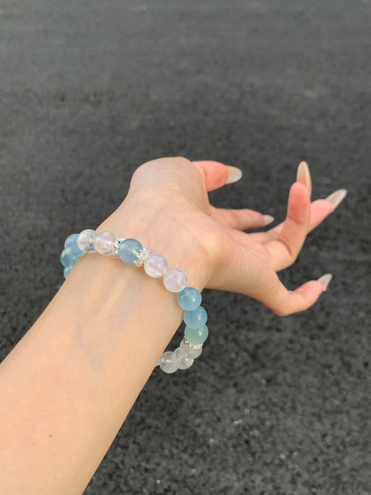 Sapphire moonlight bracelet