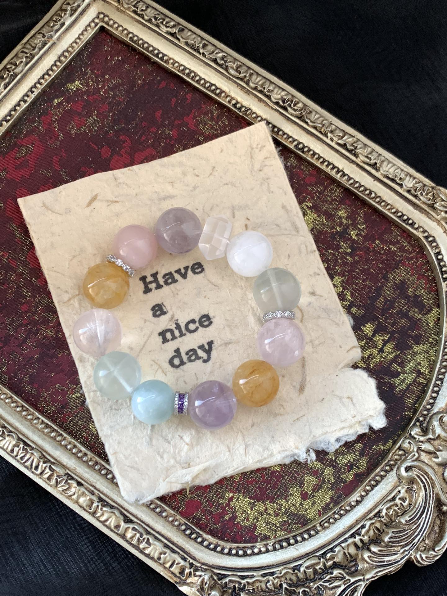 Colorful Crystal Bracelet