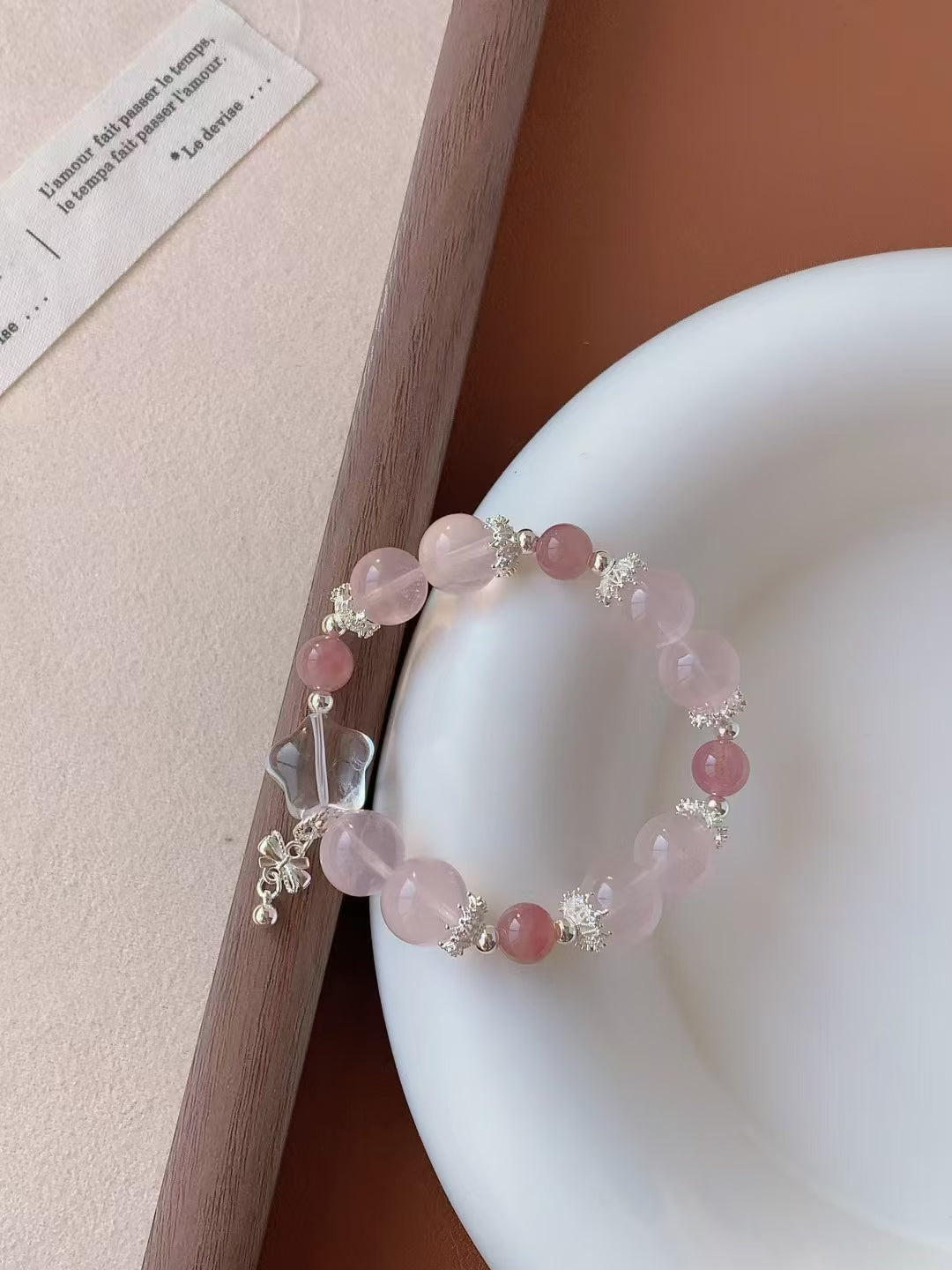 Pink Crystal Bracelet