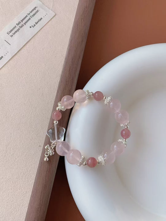 Pink Crystal Bracelet