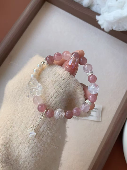 Pink Crystal Bracelet