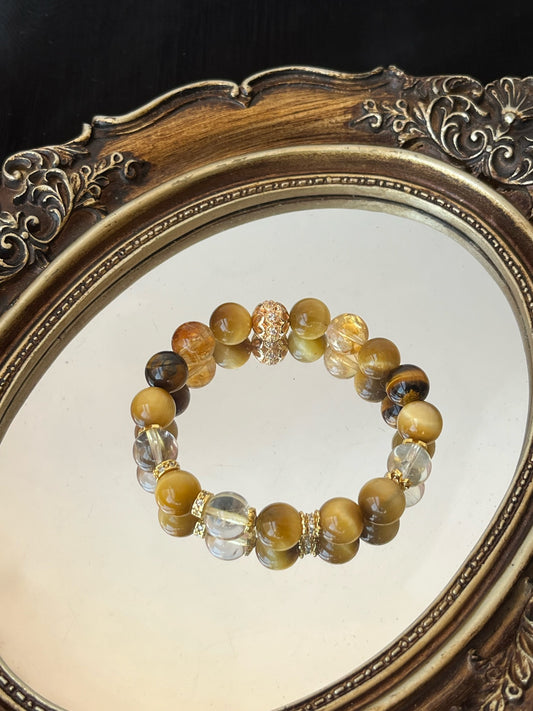 Tiger Eye Crystal Bracelet