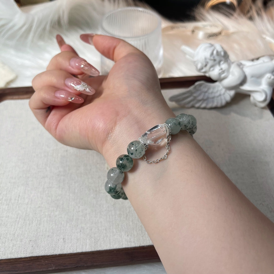Rainbow crystal bracelet