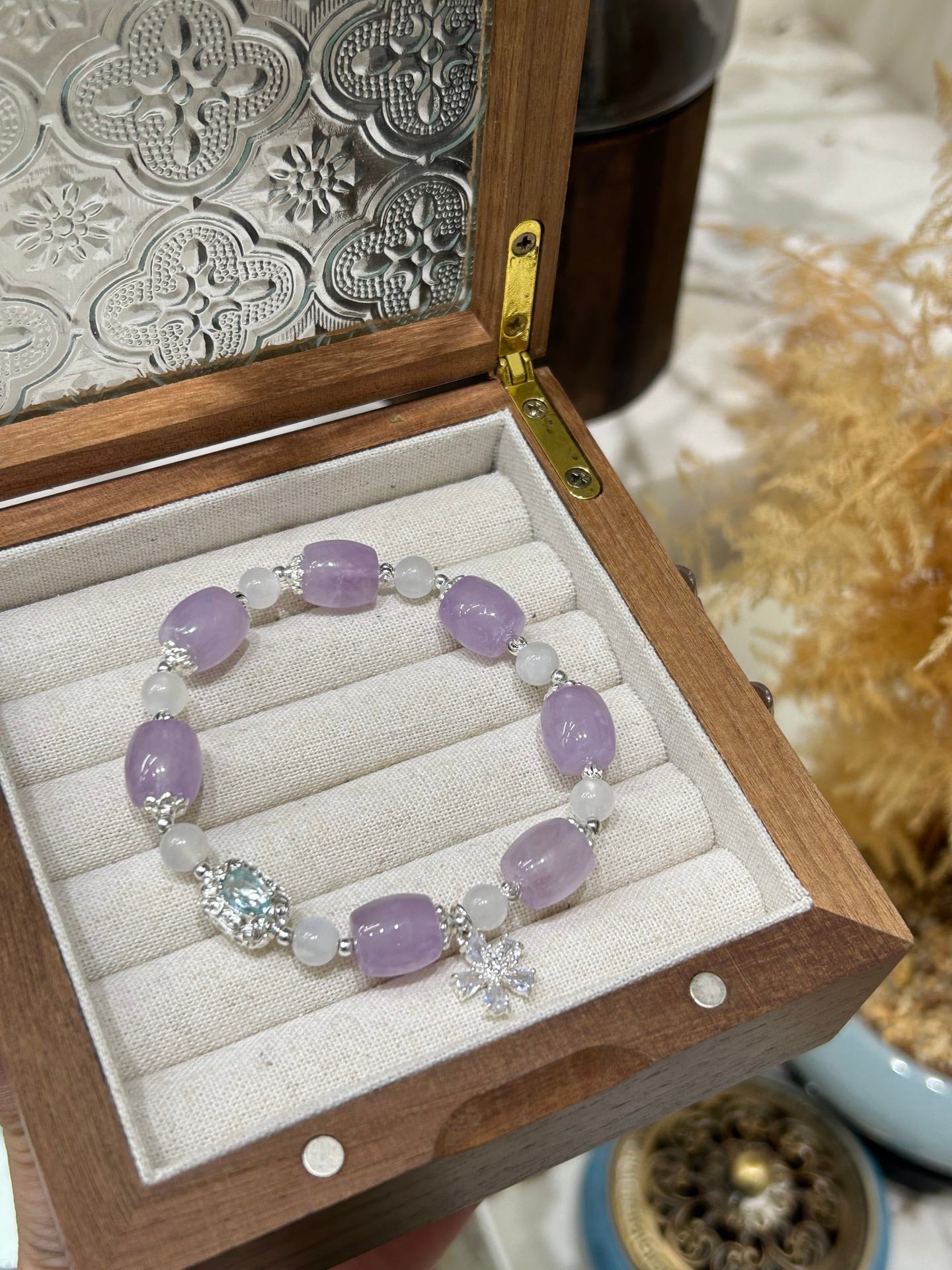 Kunzite & Moonstone Bracelet