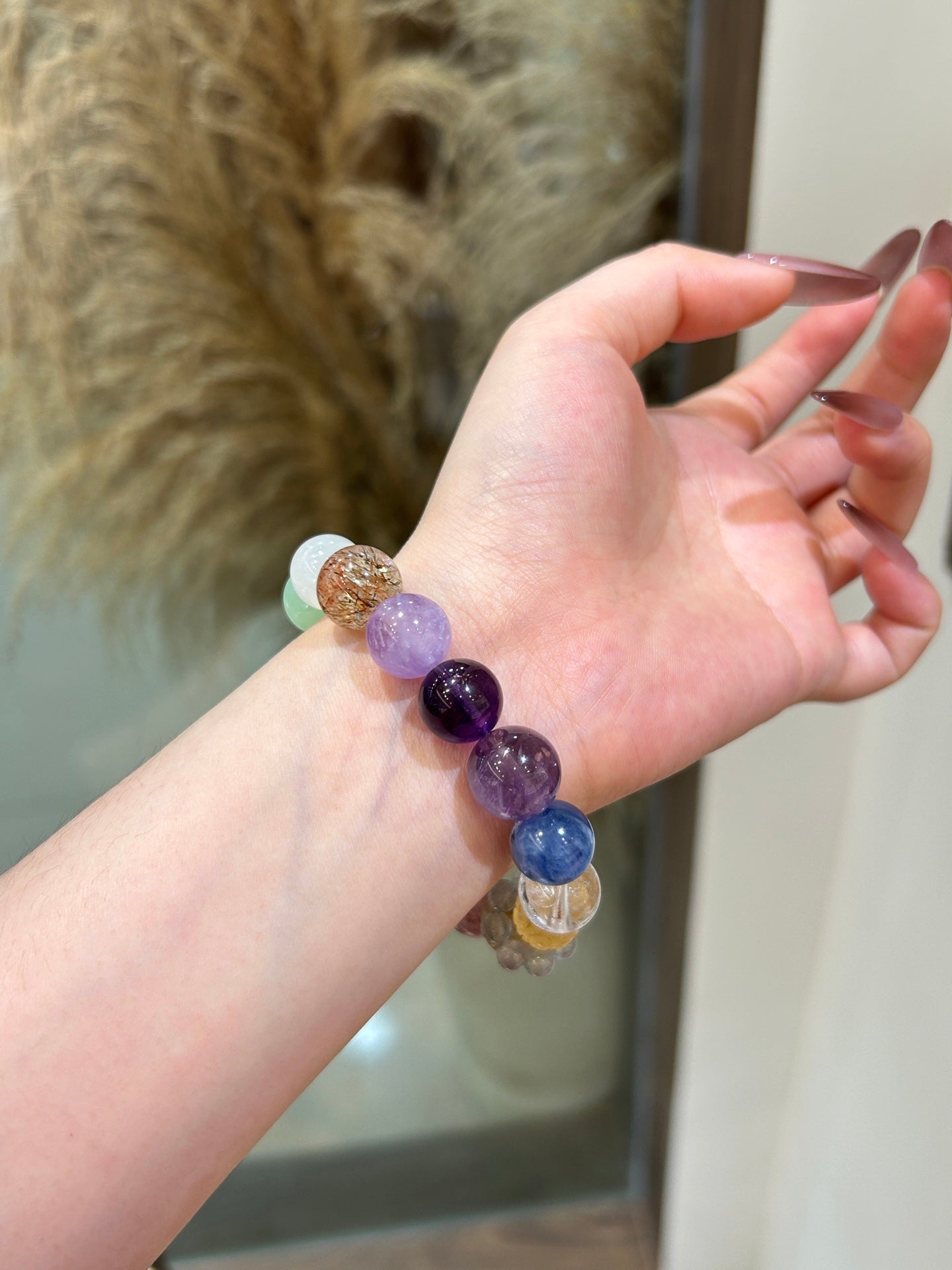 Rainbow Serenity Crystal Bracelet