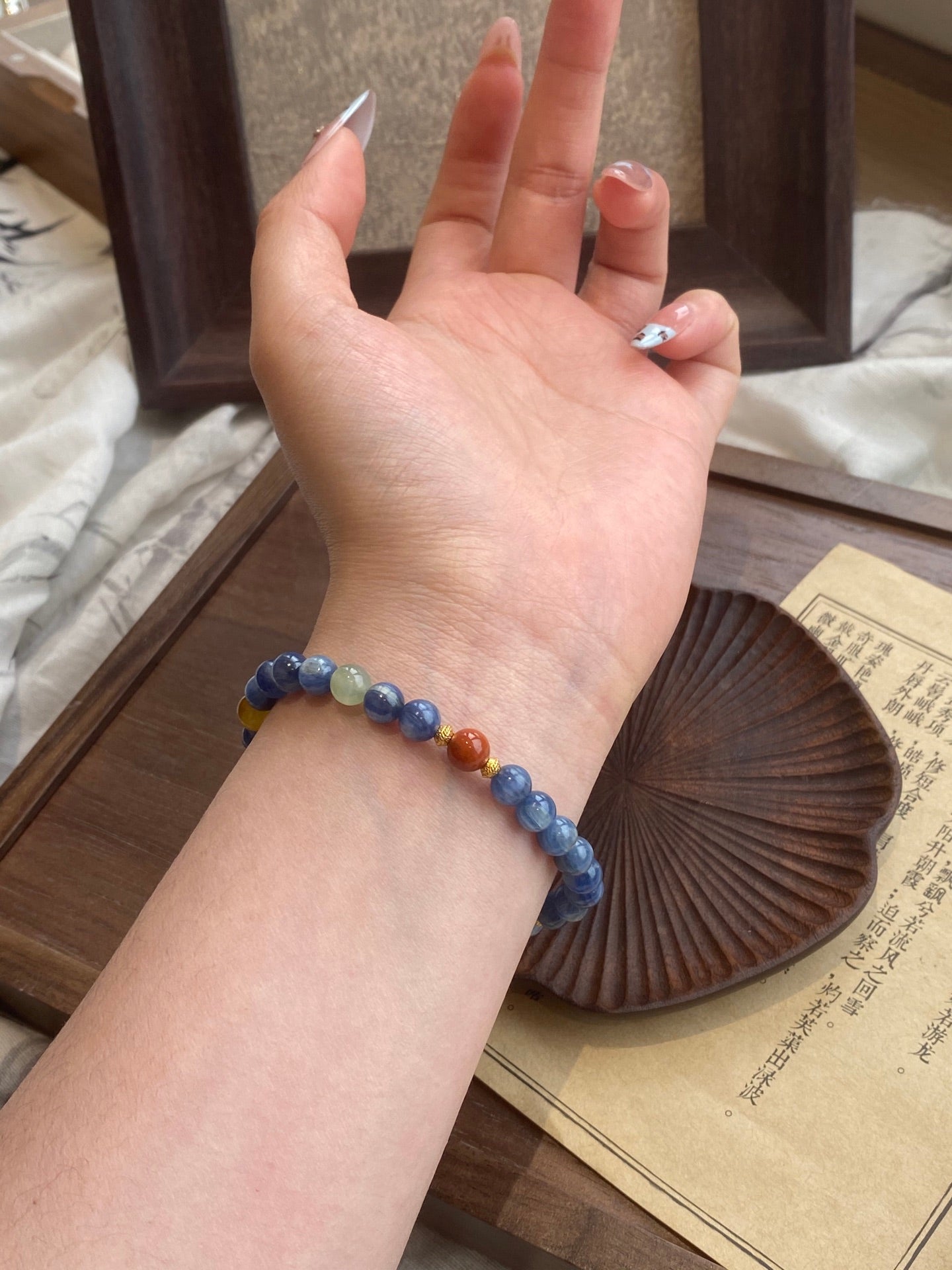 Celestial Insight Kyanite Bracelet – Intuition, Energy & Lucky Flow