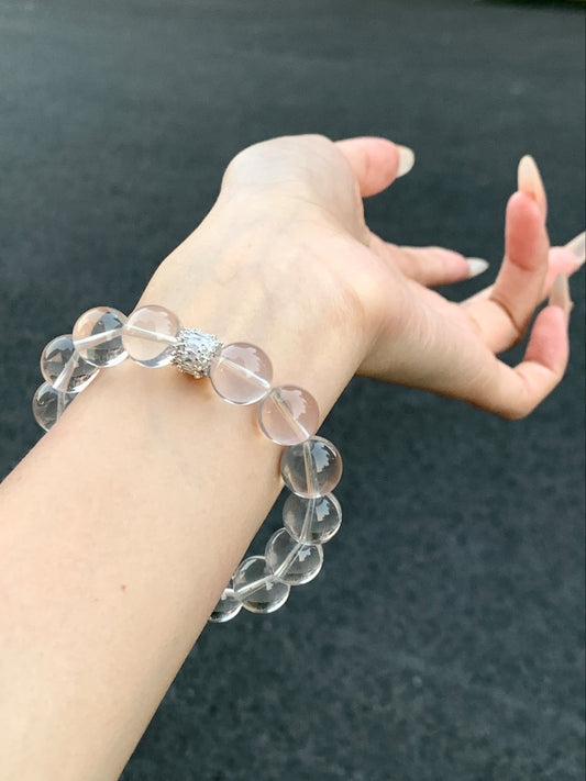 Warm Orange Pink Bracelet