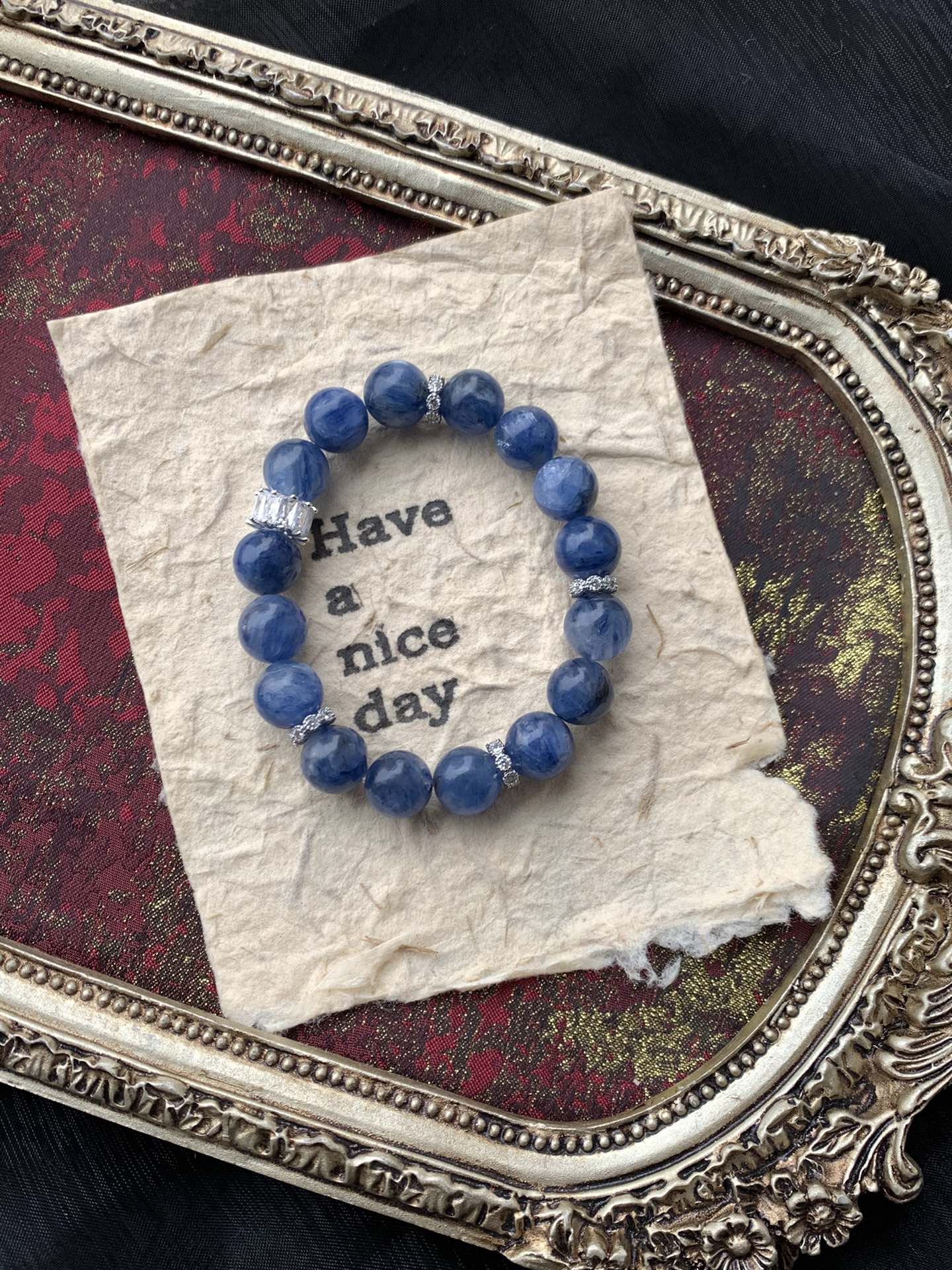 Blue Chalcedony Bracelet