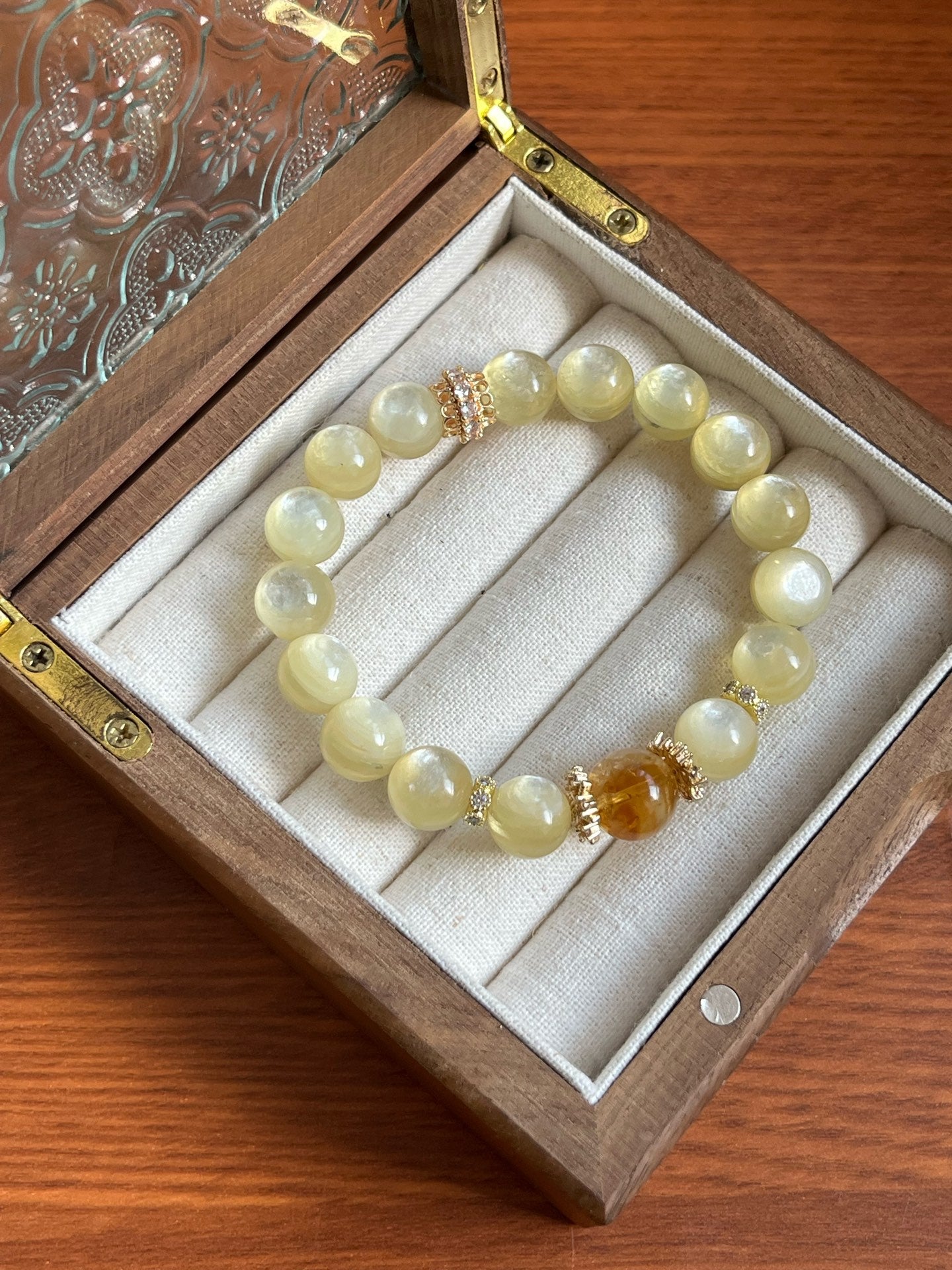 Yellow Citrine Bracelet