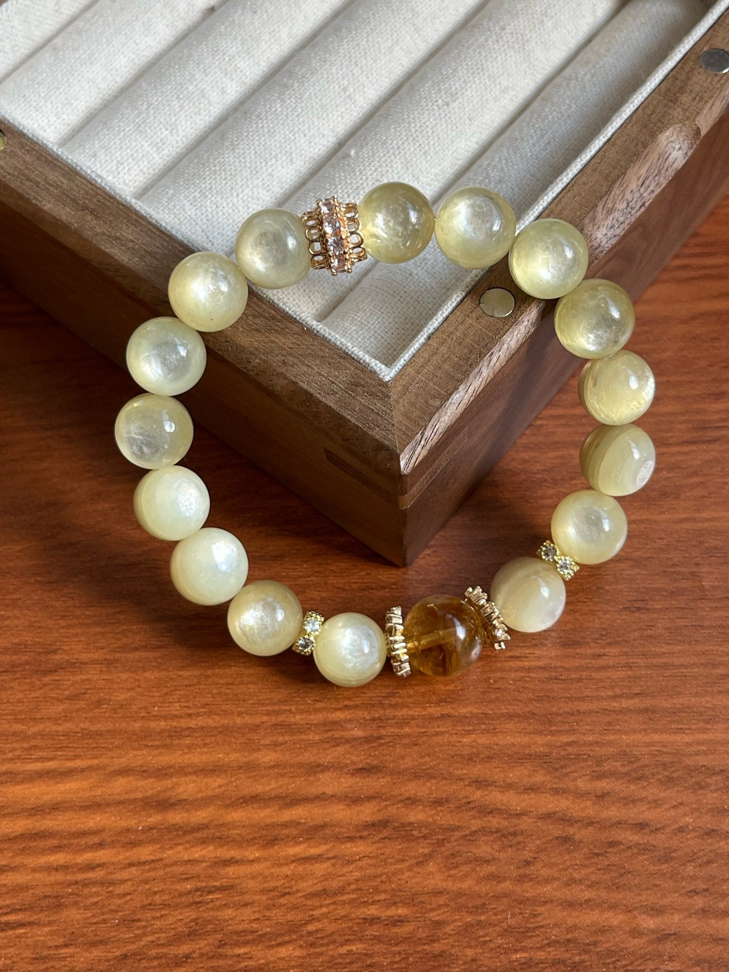 Yellow Citrine Bracelet