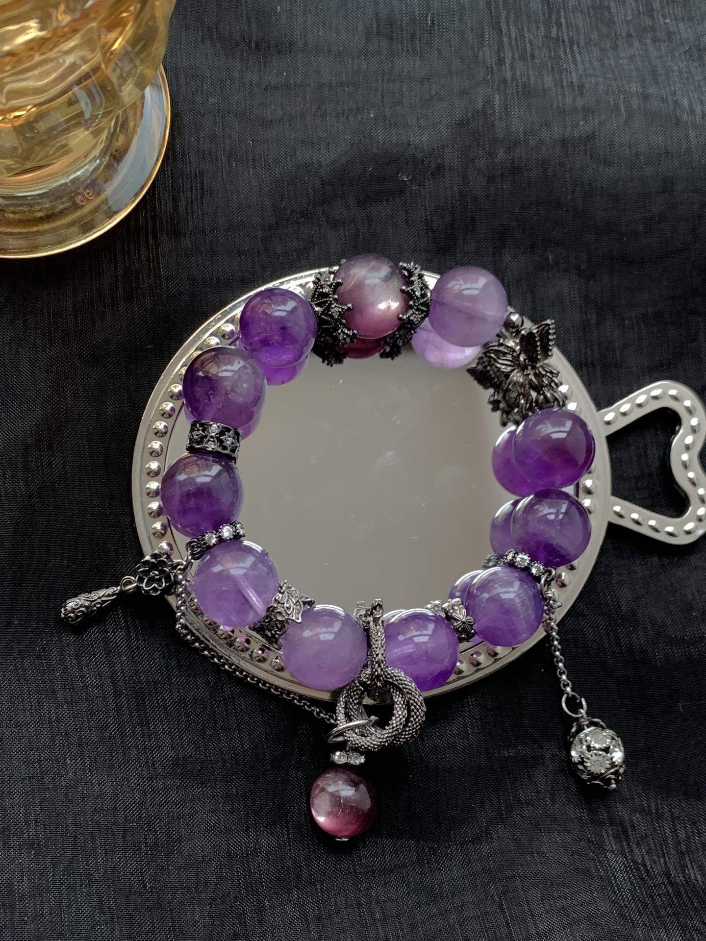 Amethyst Crystal Bracelet