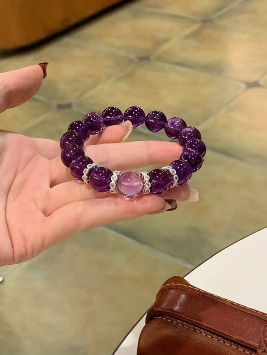 Amethyst Crystal Bracelet