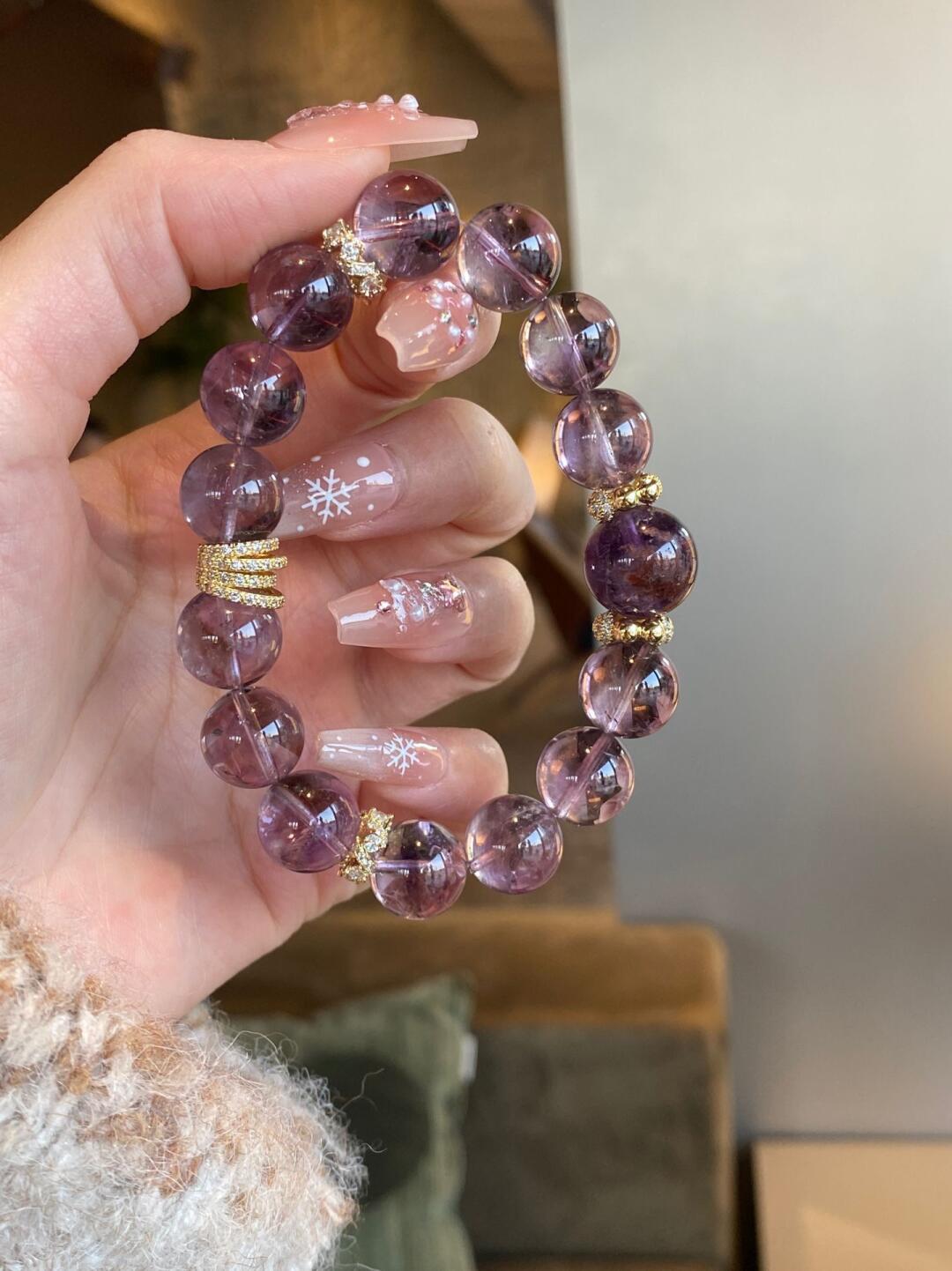 Super Seven Amethyst Bracelet